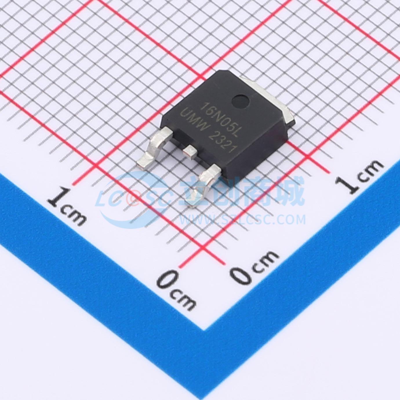 RFD16N05LSM9A(UMW)实物图