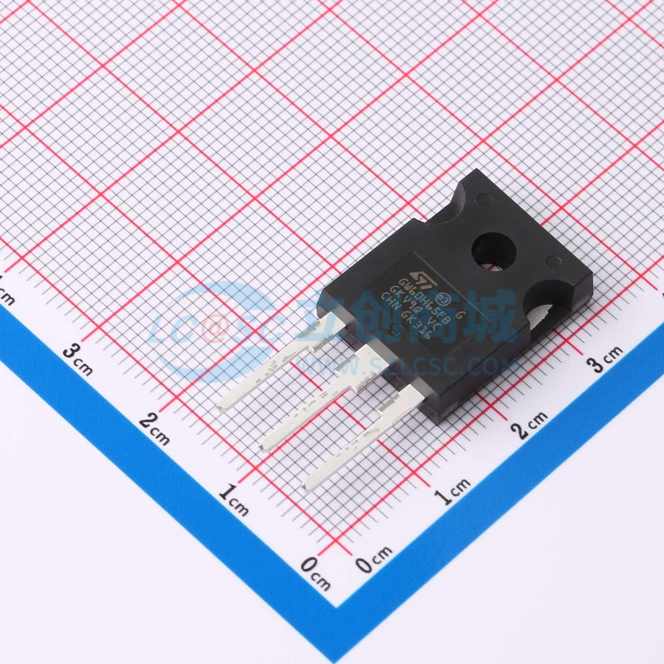 点击查看大图 STGW60H65FB实物图