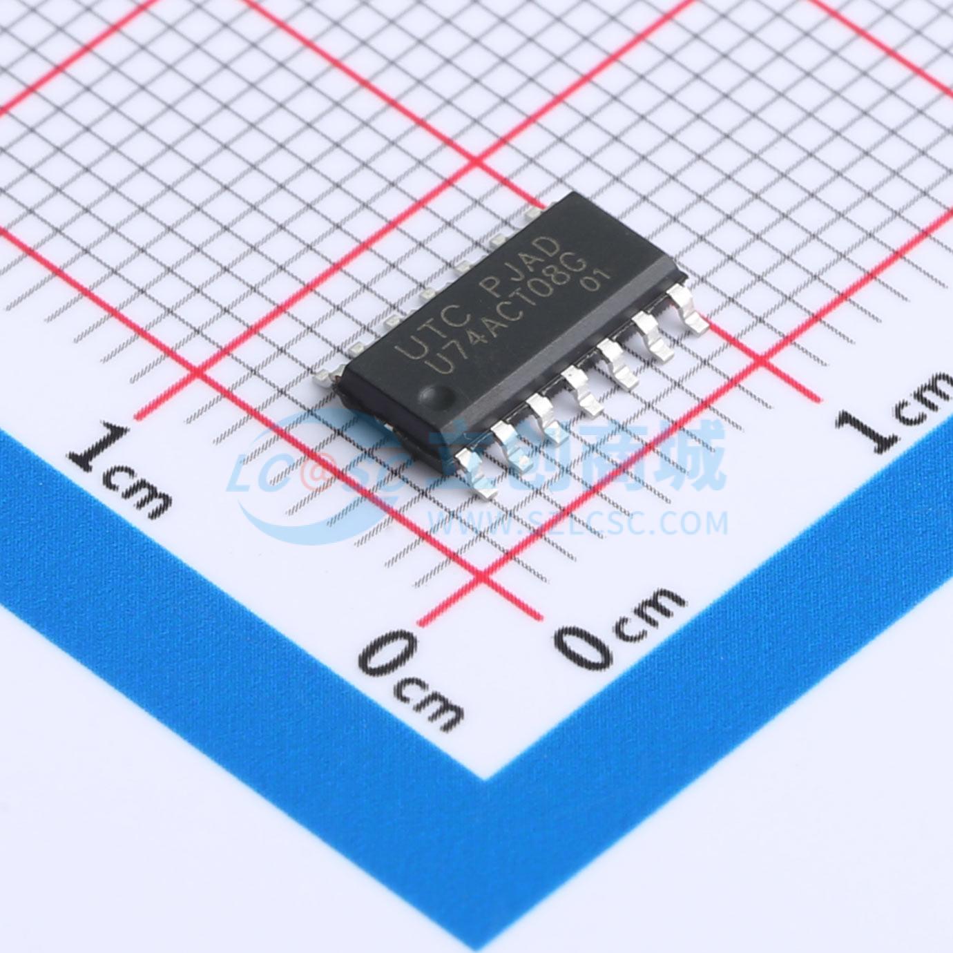 点击查看大图 U74ACT08G实物图