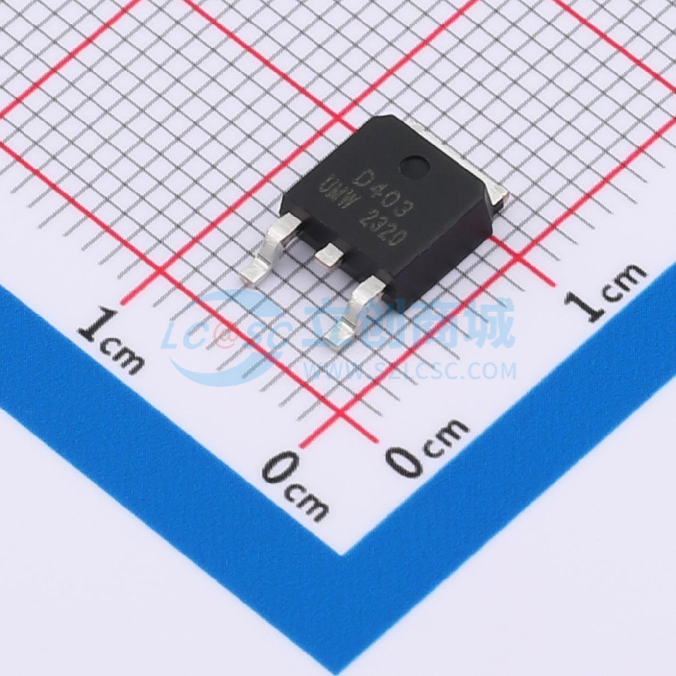点击查看大图 AOD403(UMW)实物图