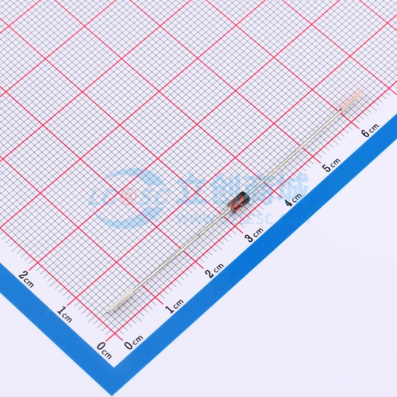 点击查看大图 1N4733APF-M实物图