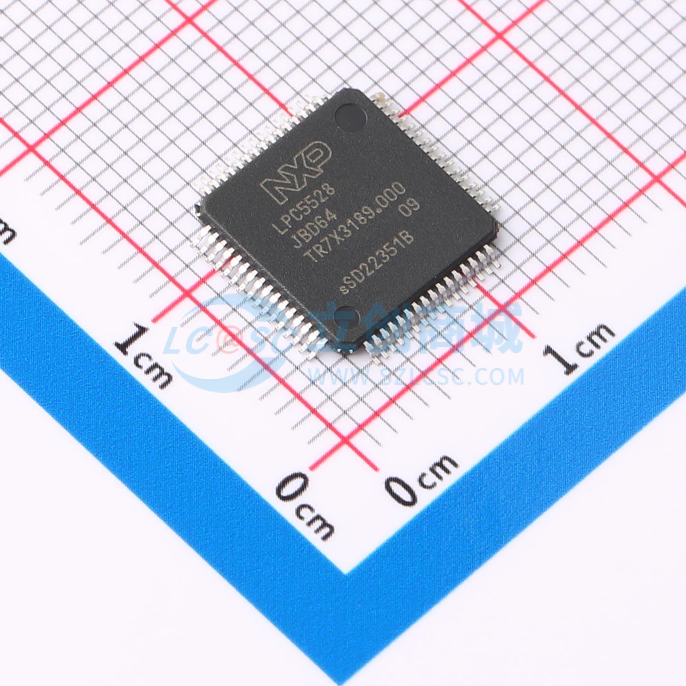 点击查看大图 LPC5528JBD64K实物图