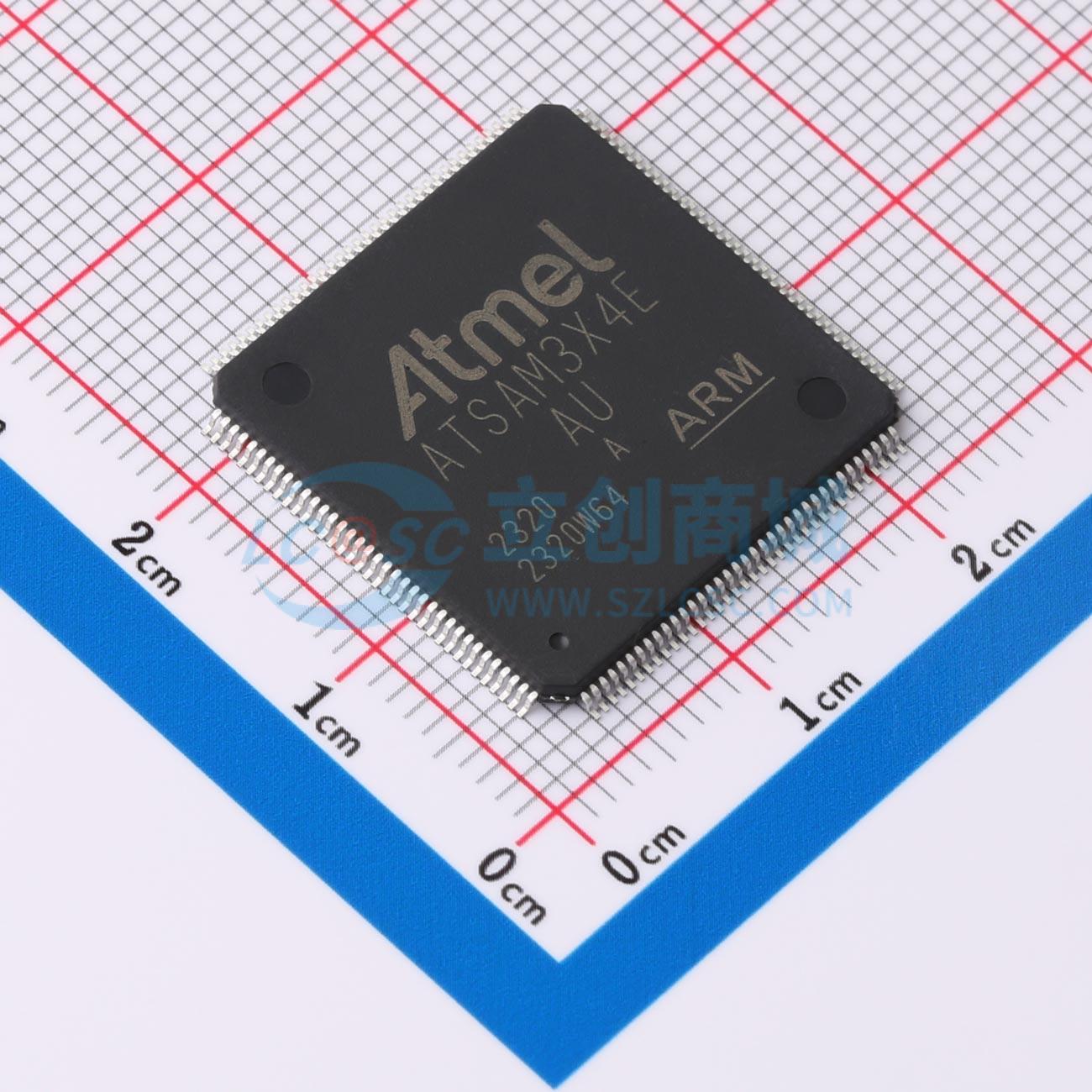点击查看大图 ATSAM3X4EA-AU实物图