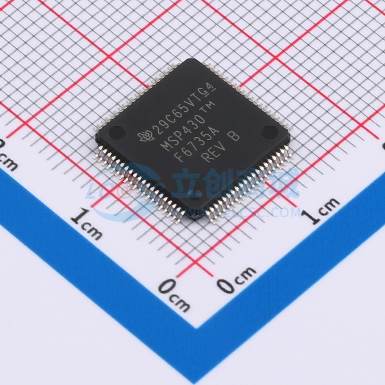 MSP430F6735AIPNR实物图