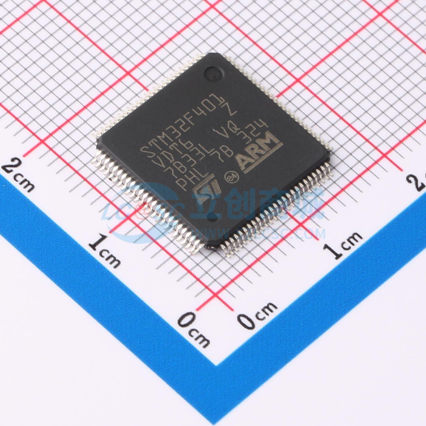 点击查看大图 STM32F401VDT6实物图