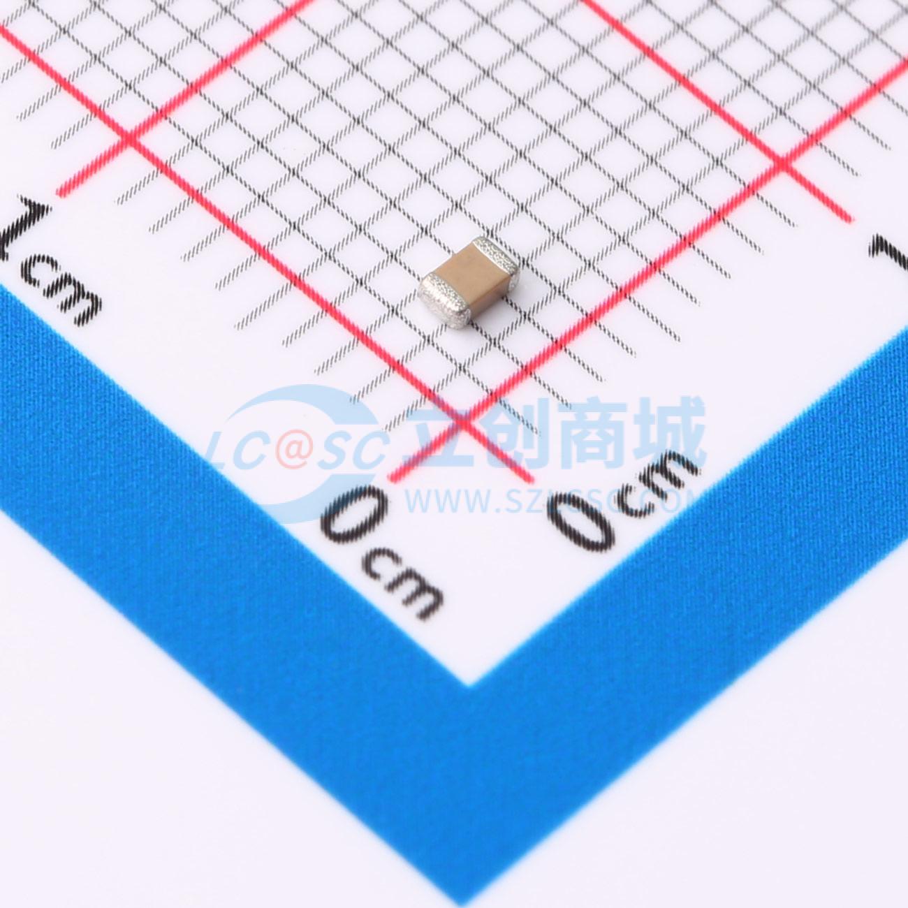 点击查看大图 CGA0805X7R103K500KT实物图