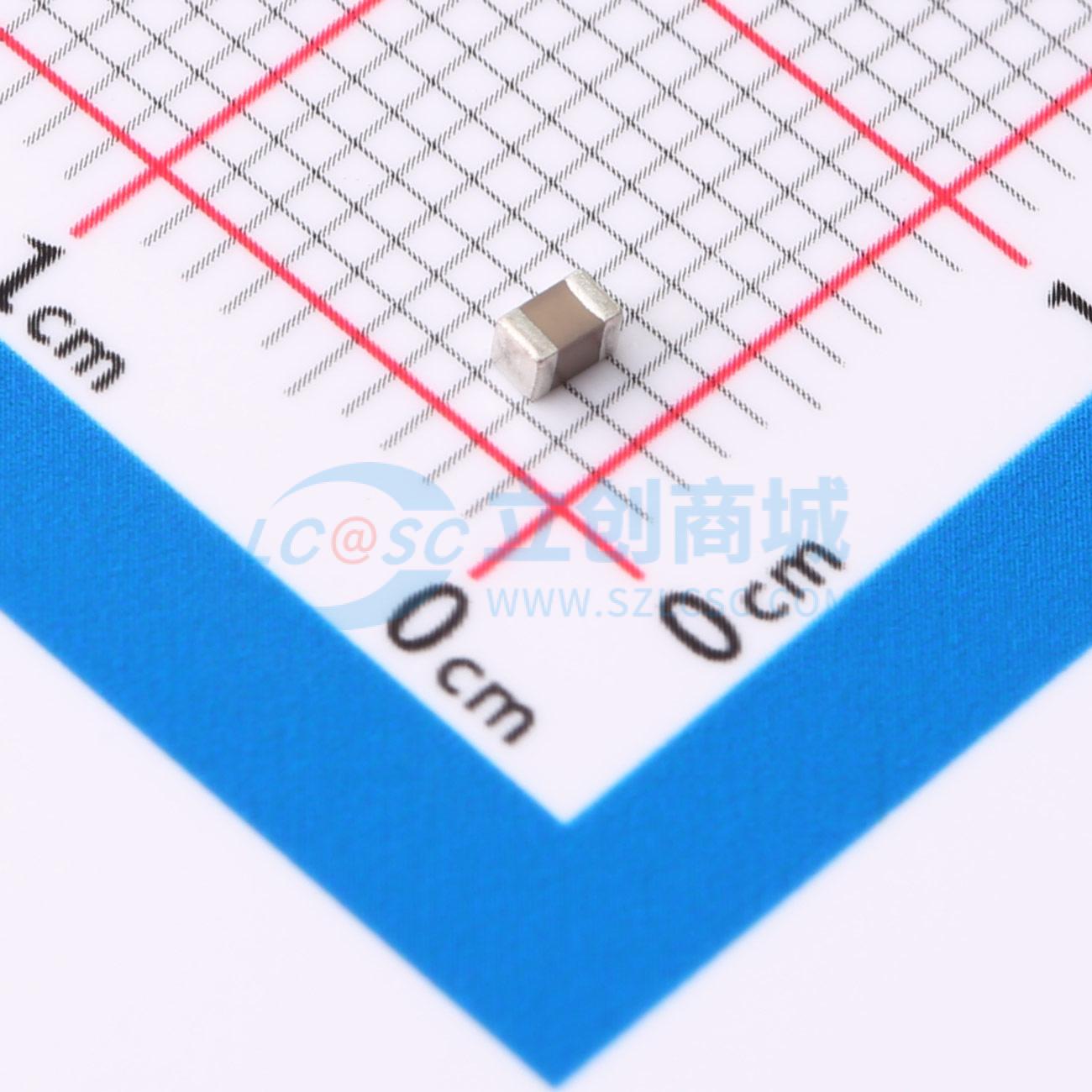 点击查看大图 CGA0805X7R105K250MT实物图