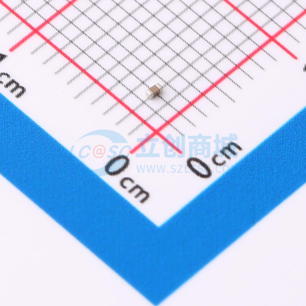 CGA0402X5R105K6R3GT实物图