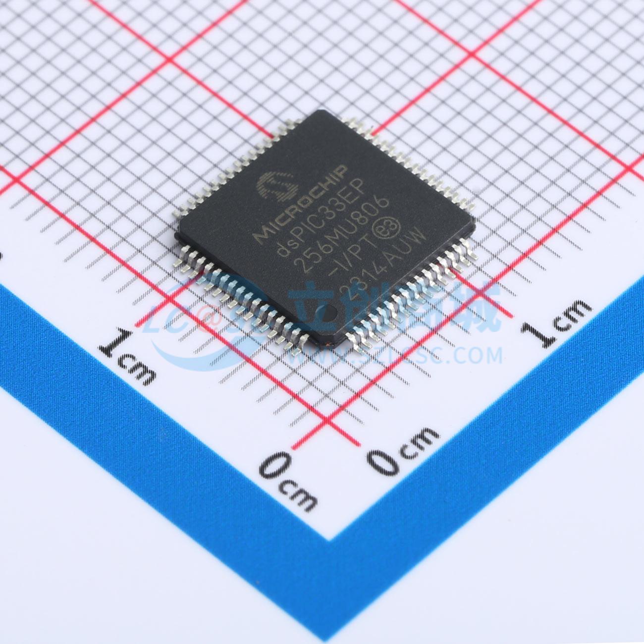 DSPIC33EP256MU806-I/PT实物图