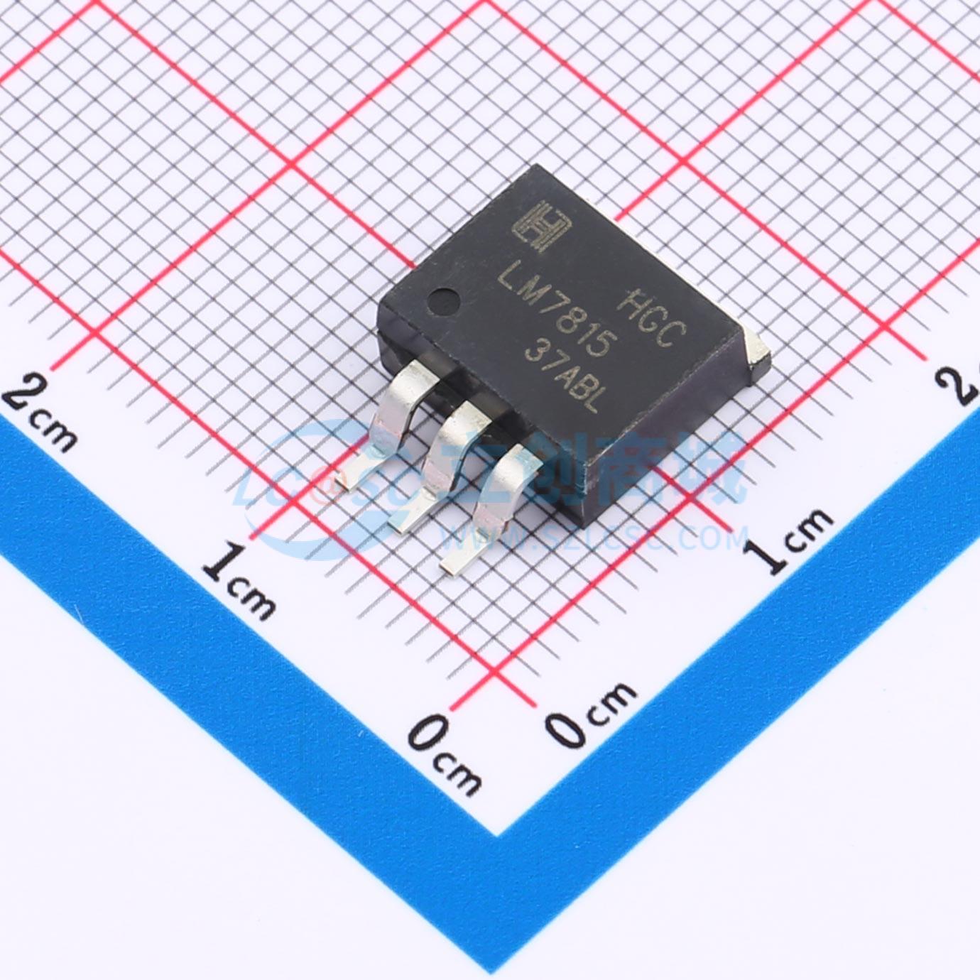 点击查看大图 LM7815SRG实物图