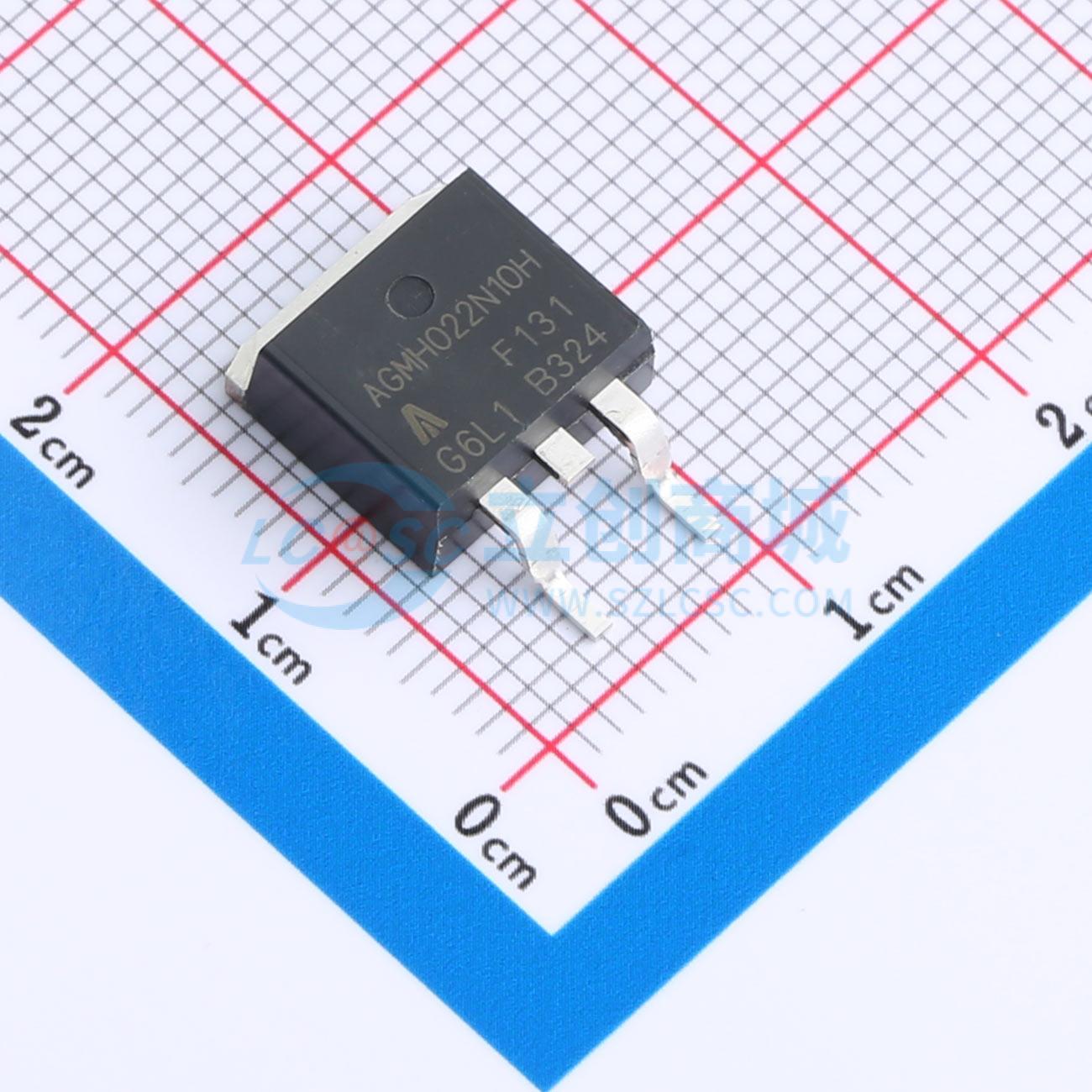 点击查看大图 AGMH022N10H实物图