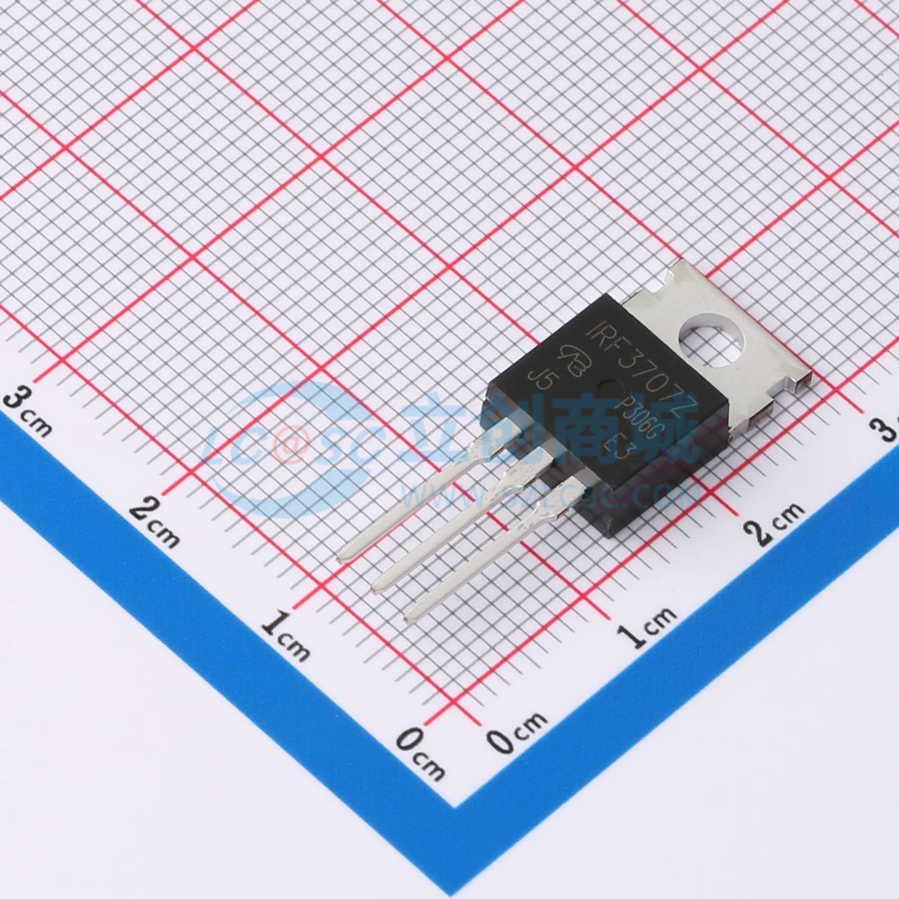 点击查看大图 IRF3707ZPBF-VB实物图