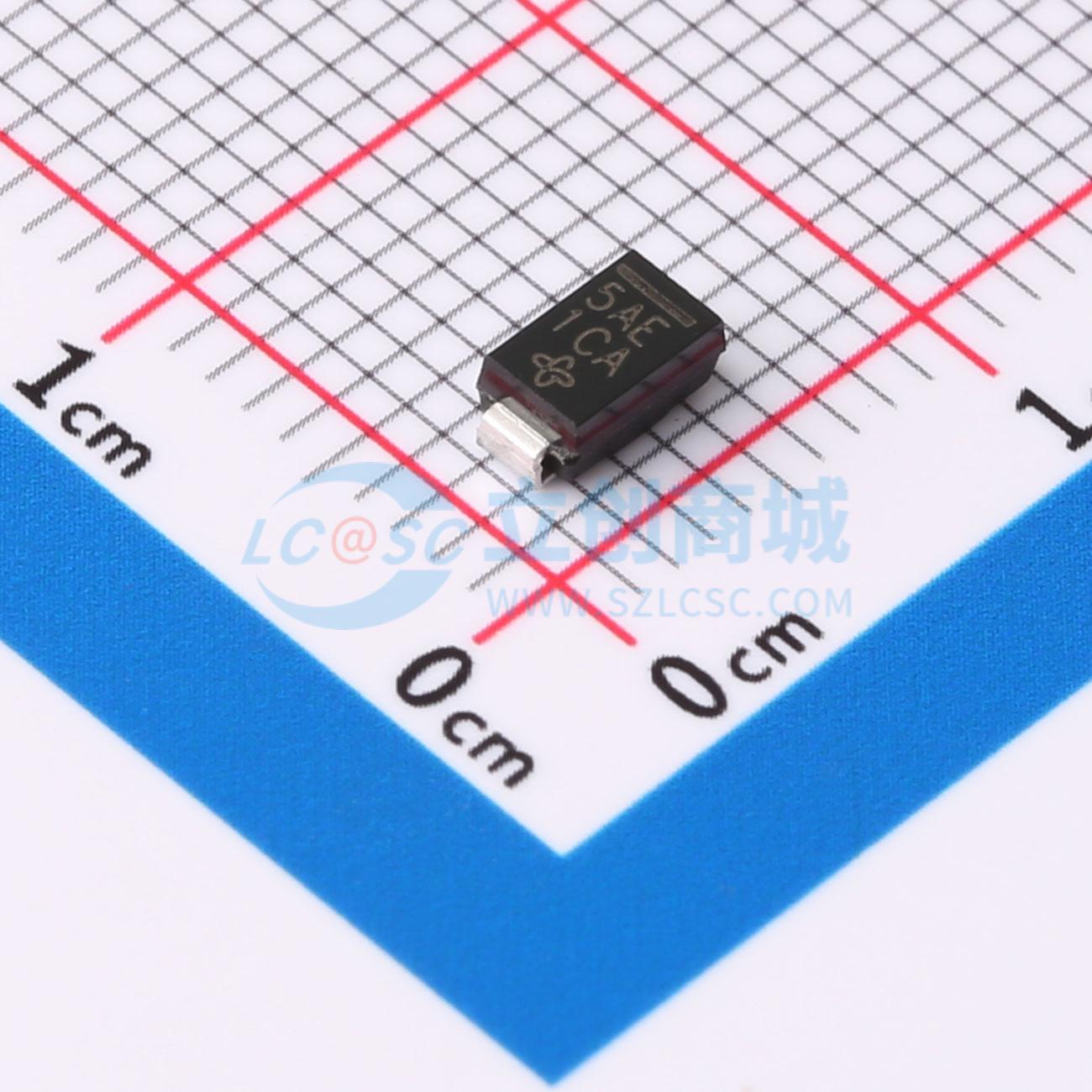 SMA5J5.0A-E3/61实物图