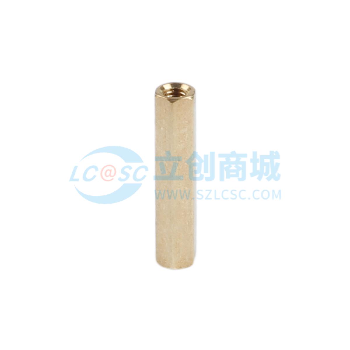 M3双通螺柱 铜柱实物图