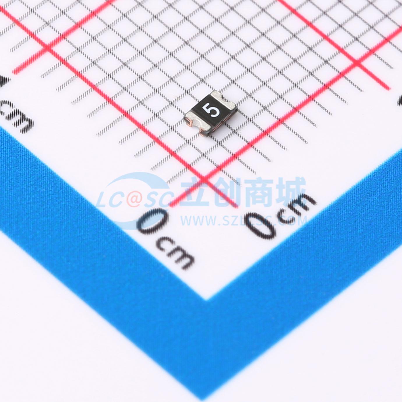 点击查看大图 0805L050/6XRL实物图