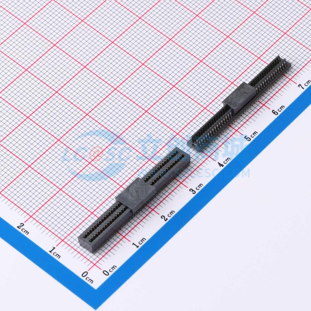 点击查看大图 XDBM/F-0840-2*40PIN实物图