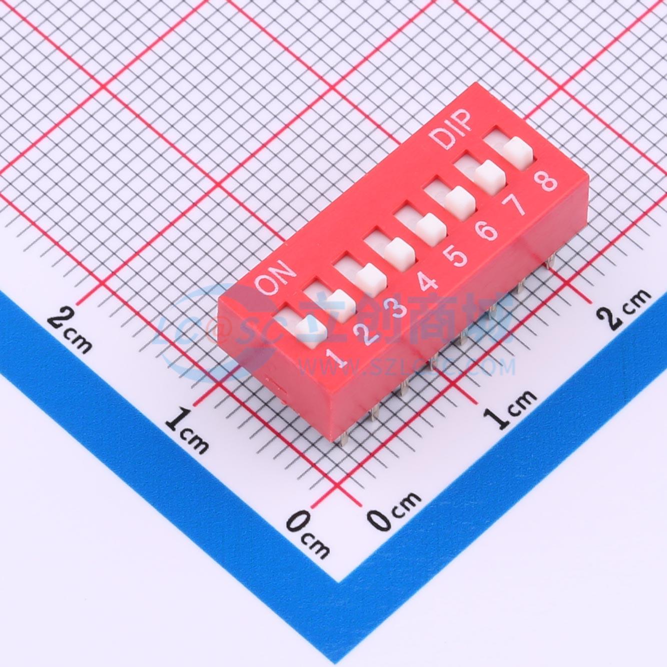 点击查看大图 HX 2.54-8P CJPB-H实物图