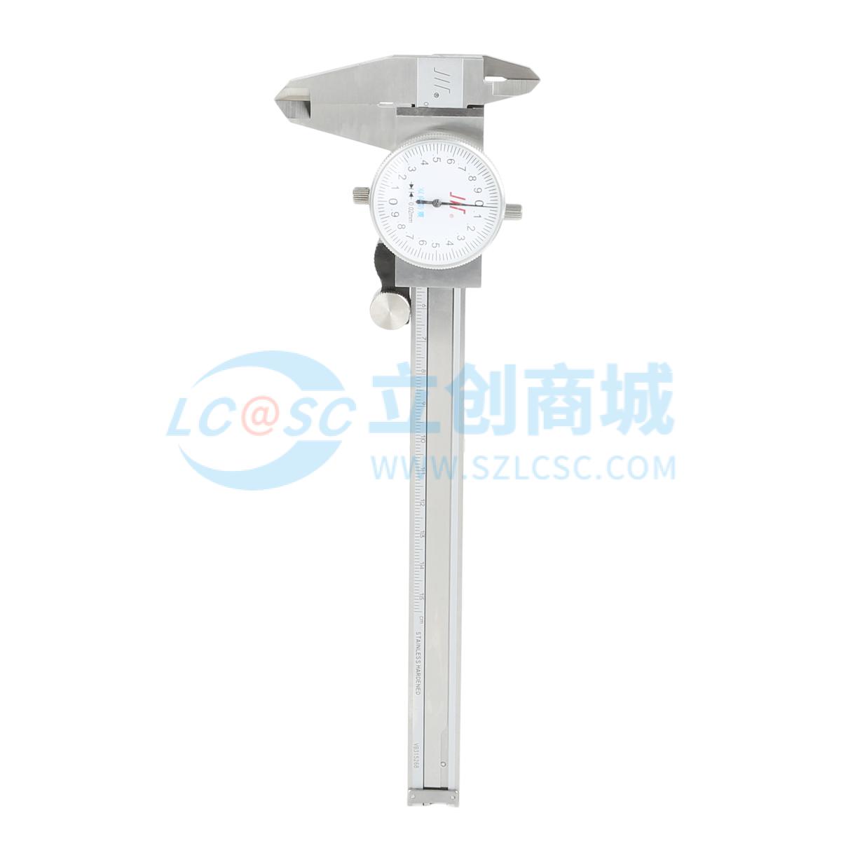 150*0.02带表卡尺实物图