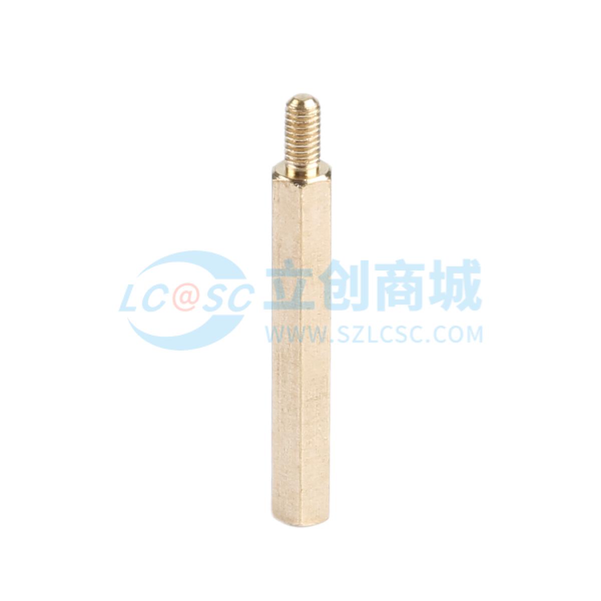 铜柱M3*30+6实物图