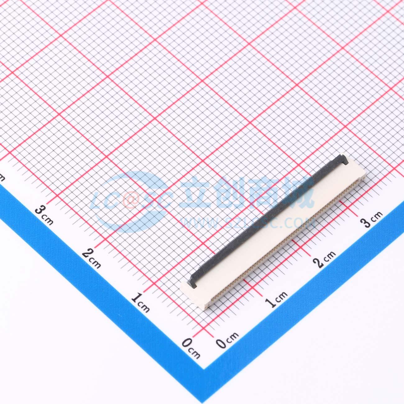 ZX-0.5FPC-HWSX-H2-60P实物图