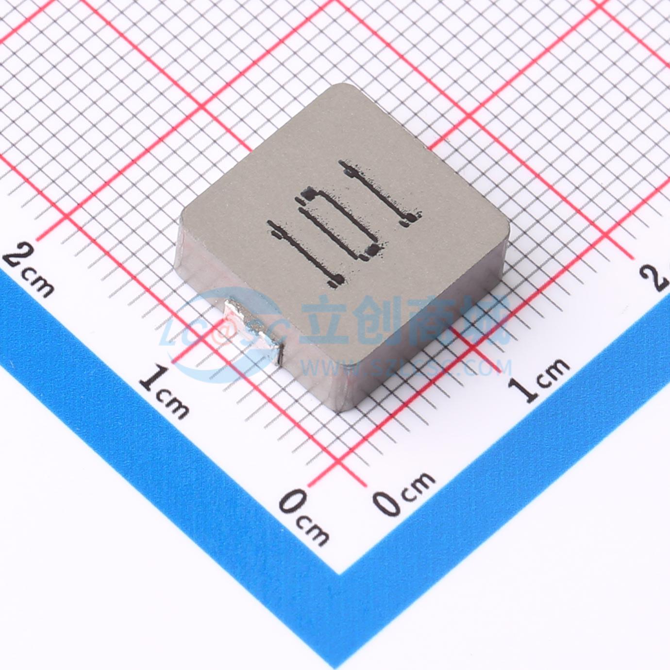 点击查看大图 CXP1250-101M-HG(100UH)实物图