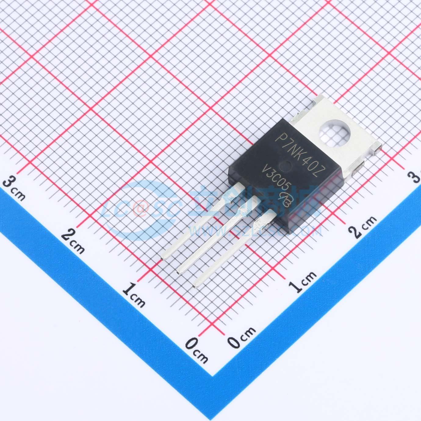 STP7NK40Z-VB实物图