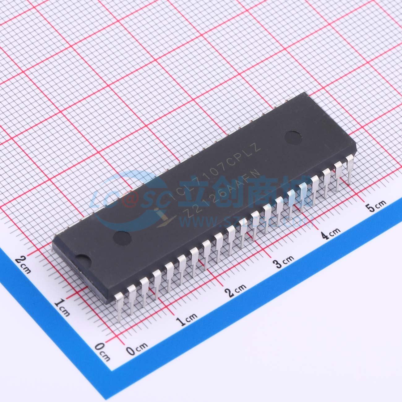 点击查看大图 ICL7107CPLZ实物图