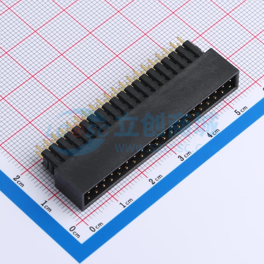 点击查看大图 XDHM-B0254195-2*20P实物图