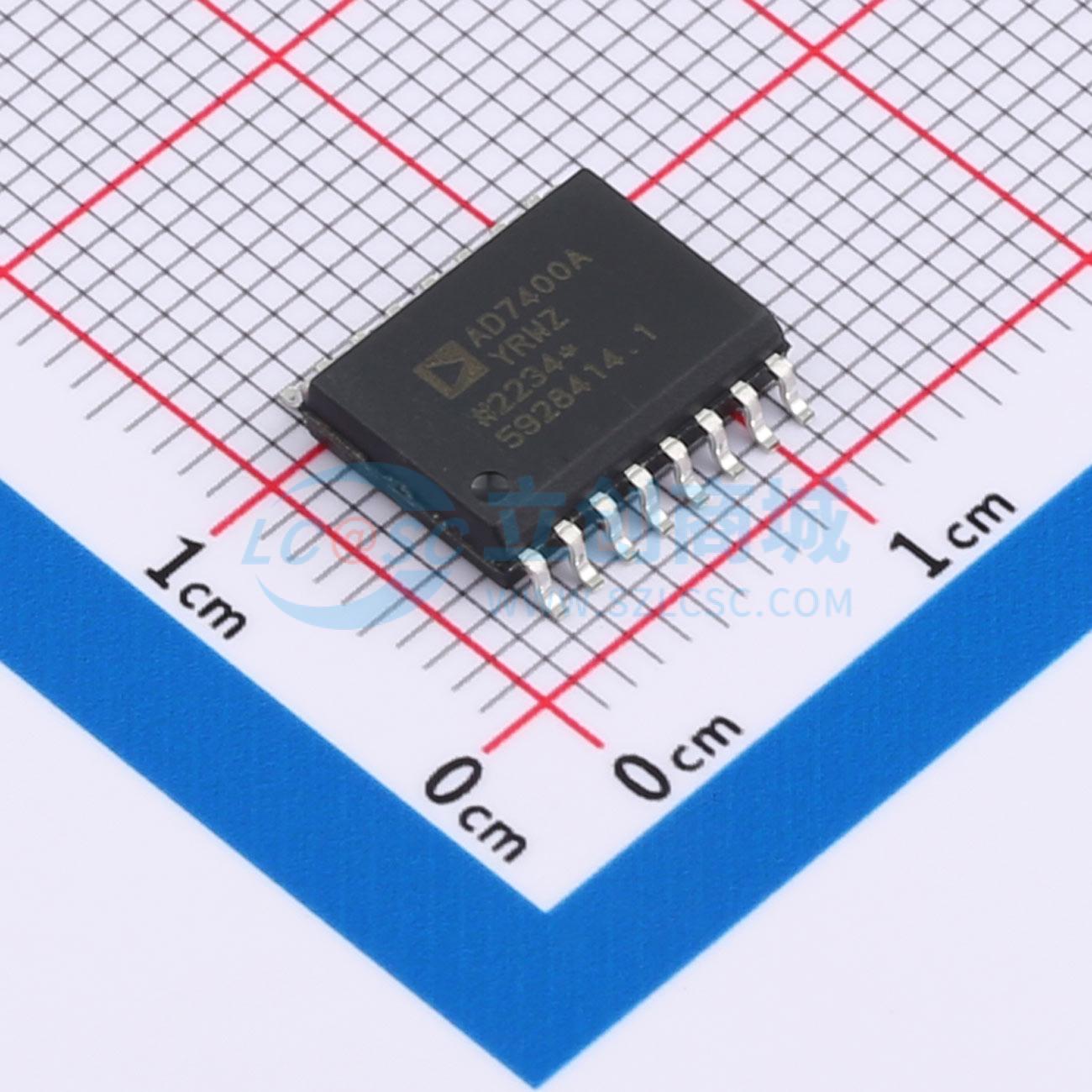 点击查看大图 AD7400AYRWZ-RL实物图