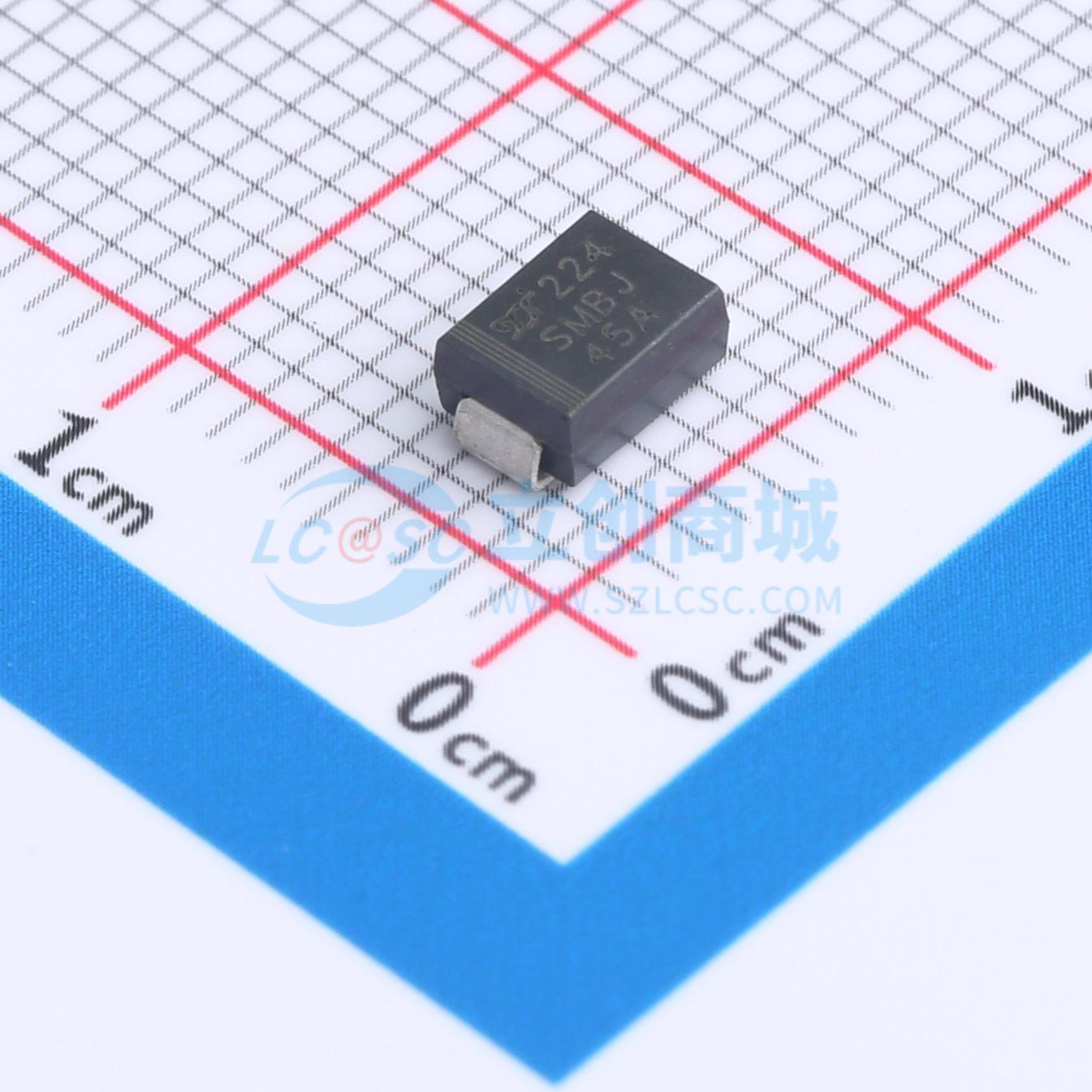 点击查看大图 SMBJ45AQ实物图