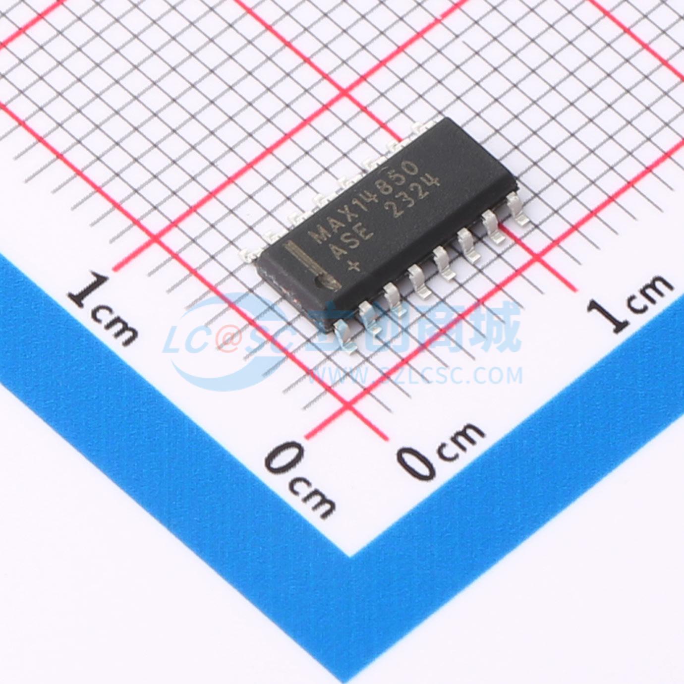 MAX14850ASE+T实物图