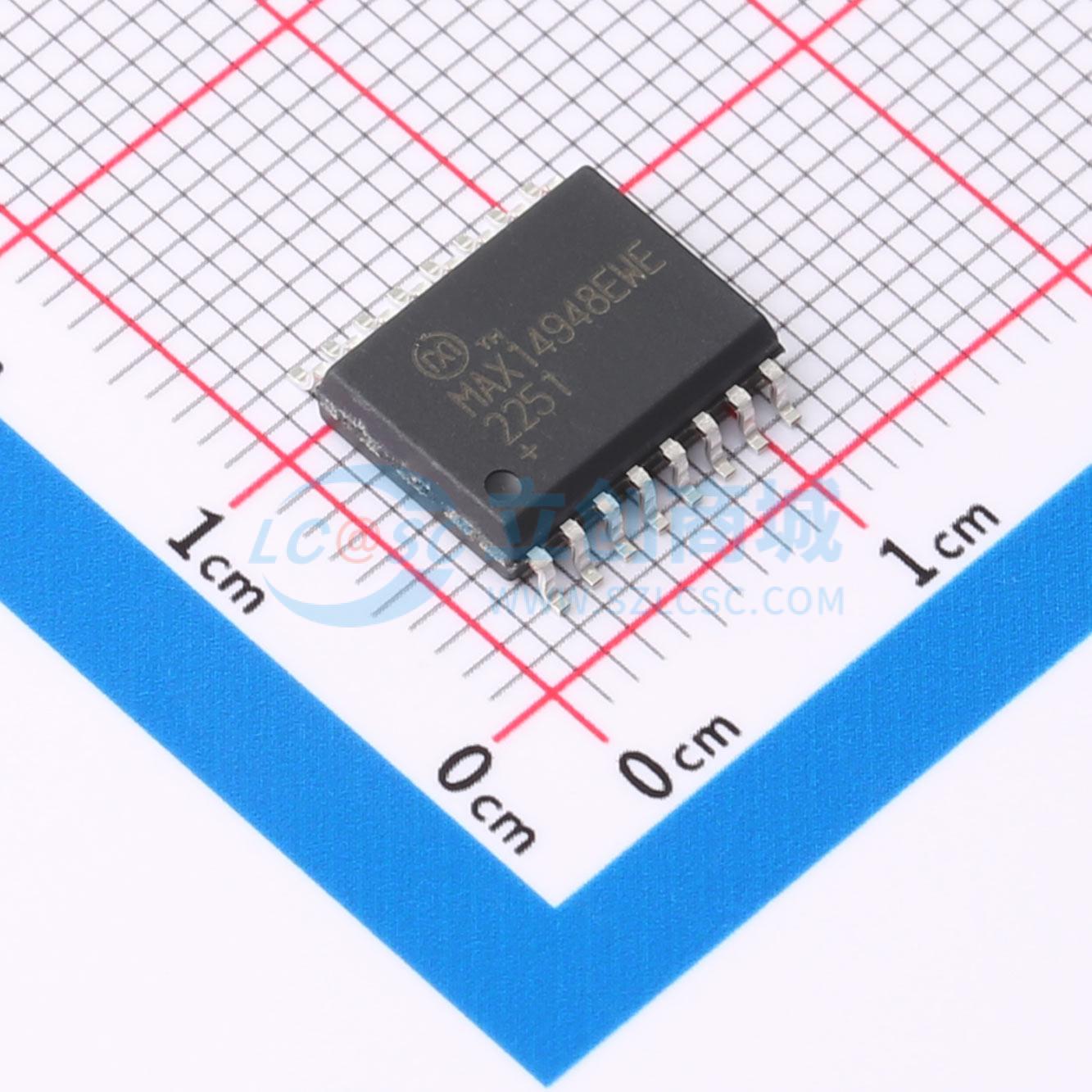 点击查看大图 MAX14948EWE+T实物图