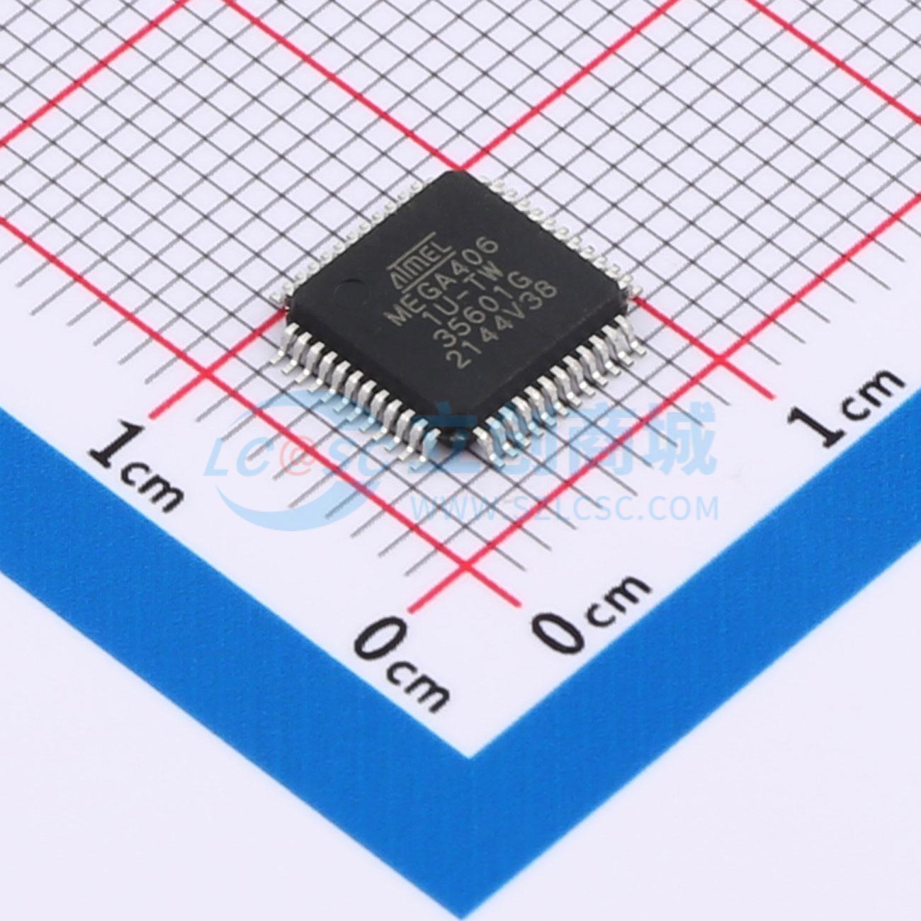 点击查看大图 ATMEGA406-1AAU实物图