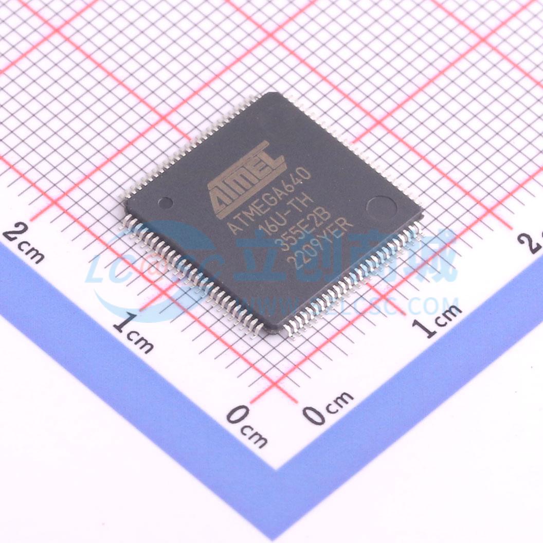 点击查看大图 ATMEGA640-16AU实物图