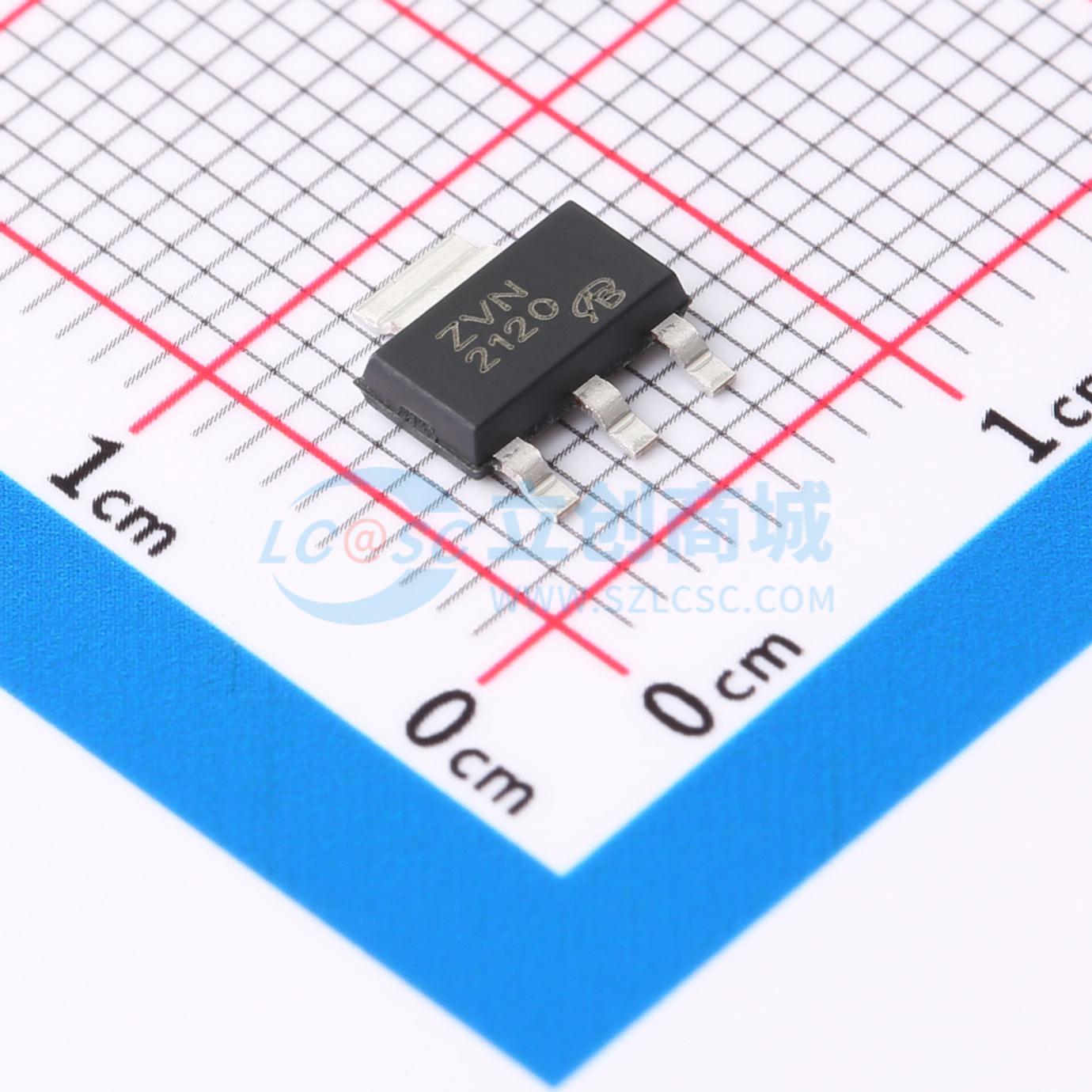 点击查看大图 ZVN2120GTA-VB实物图