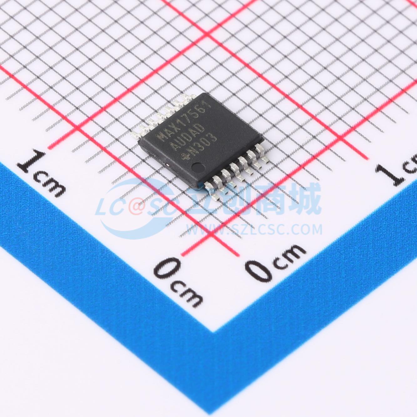 点击查看大图 MAX17561AUD+实物图