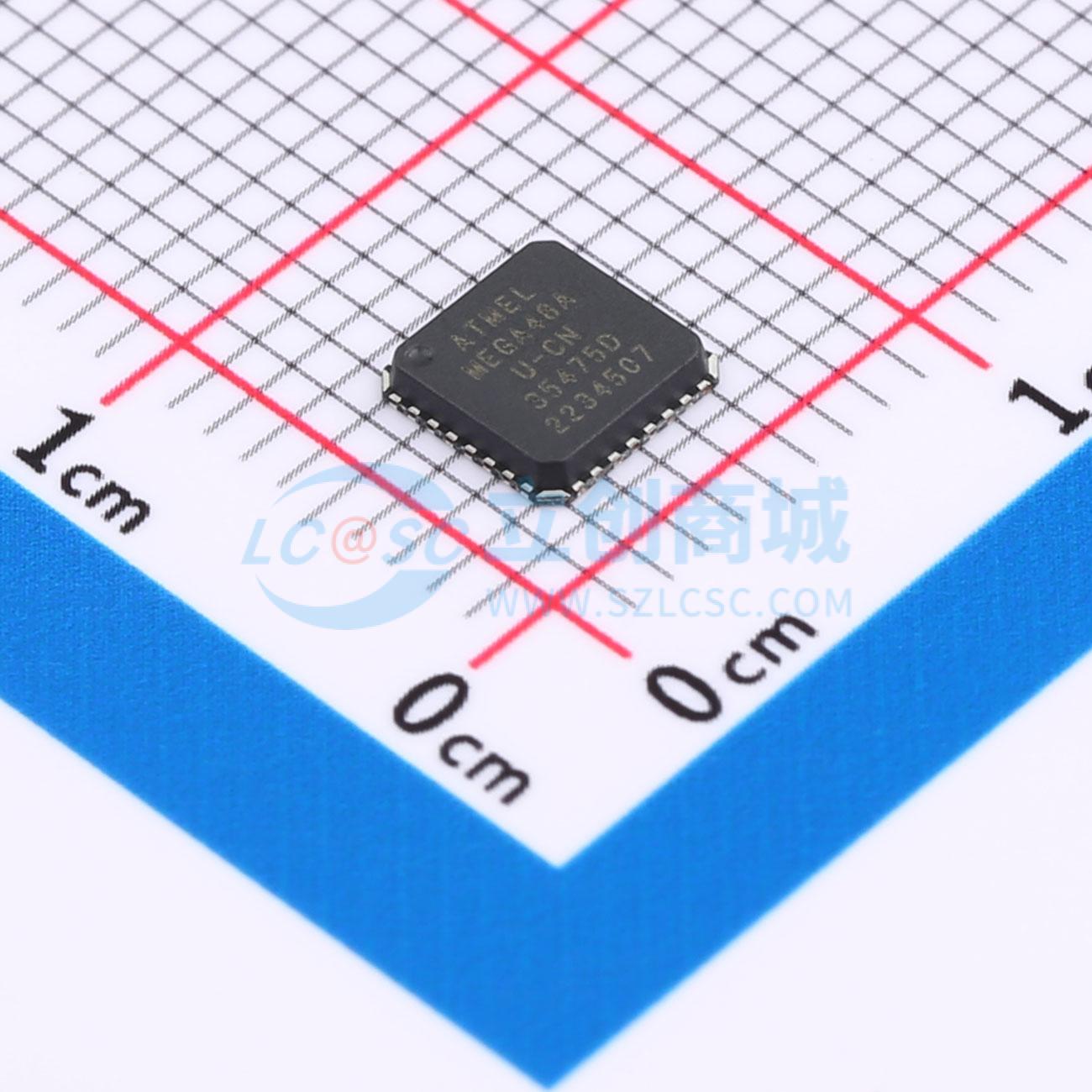 点击查看大图 ATMEGA48A-MU实物图