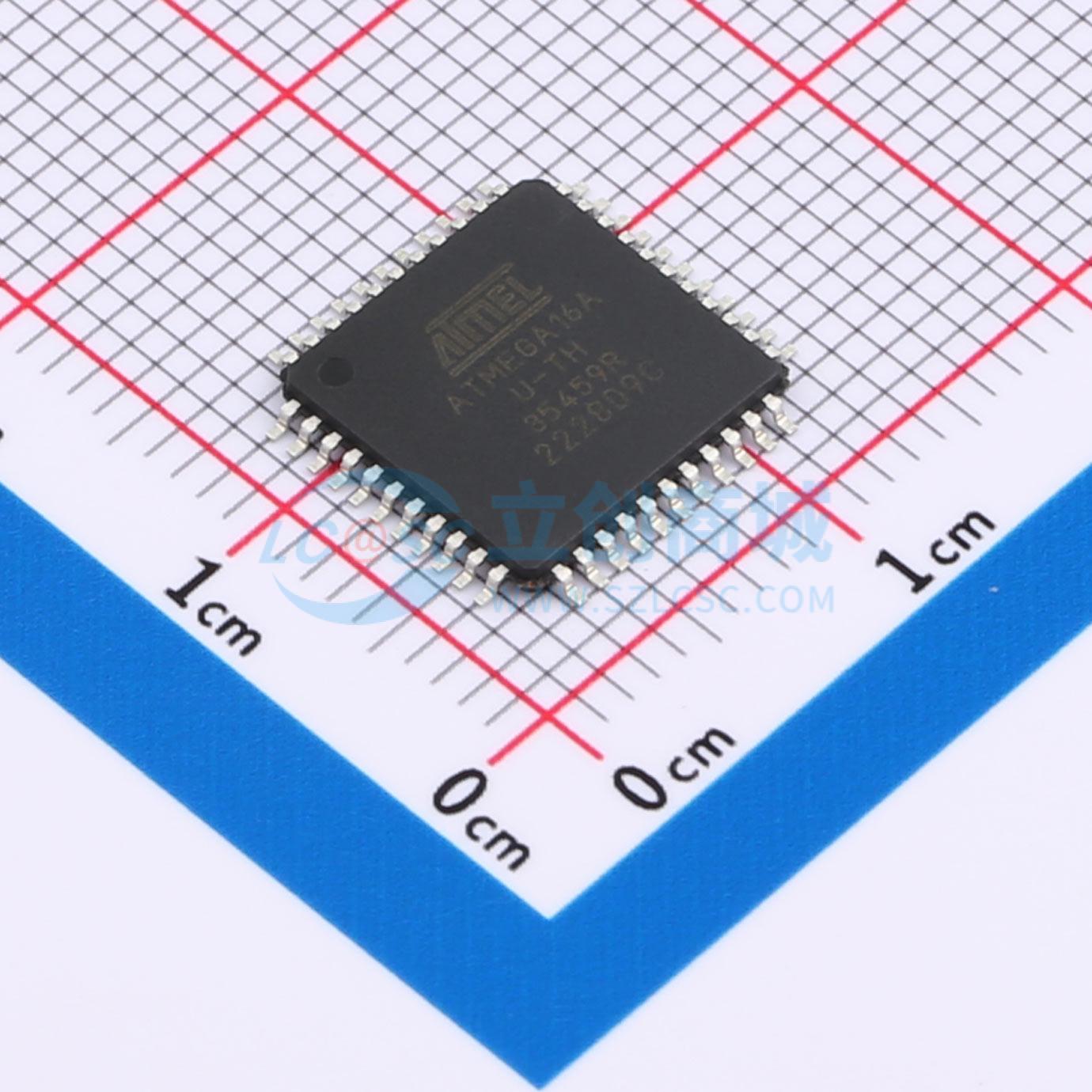 ATMEGA16A-AU实物图