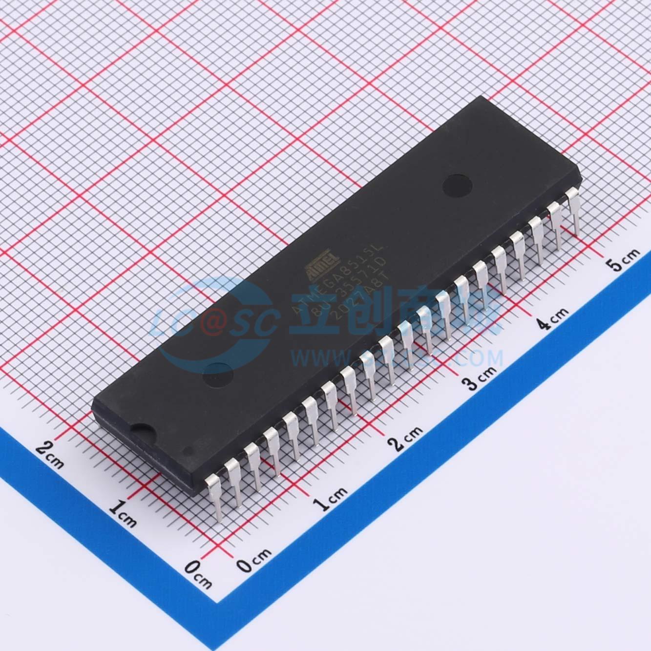 ATMEGA8515L-8PU实物图
