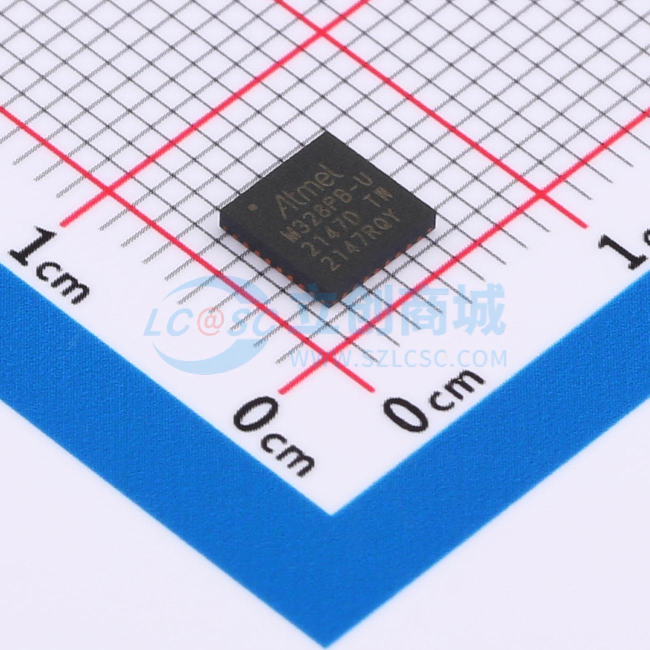 点击查看大图 ATMEGA328PB-MUR实物图