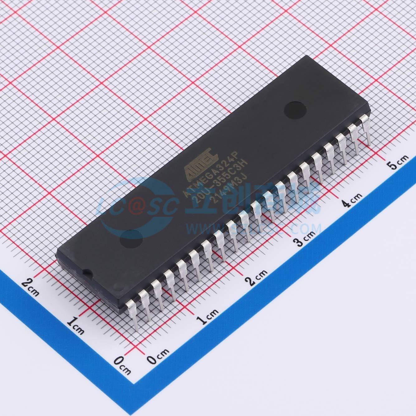 点击查看大图 ATMEGA324P-20PU实物图