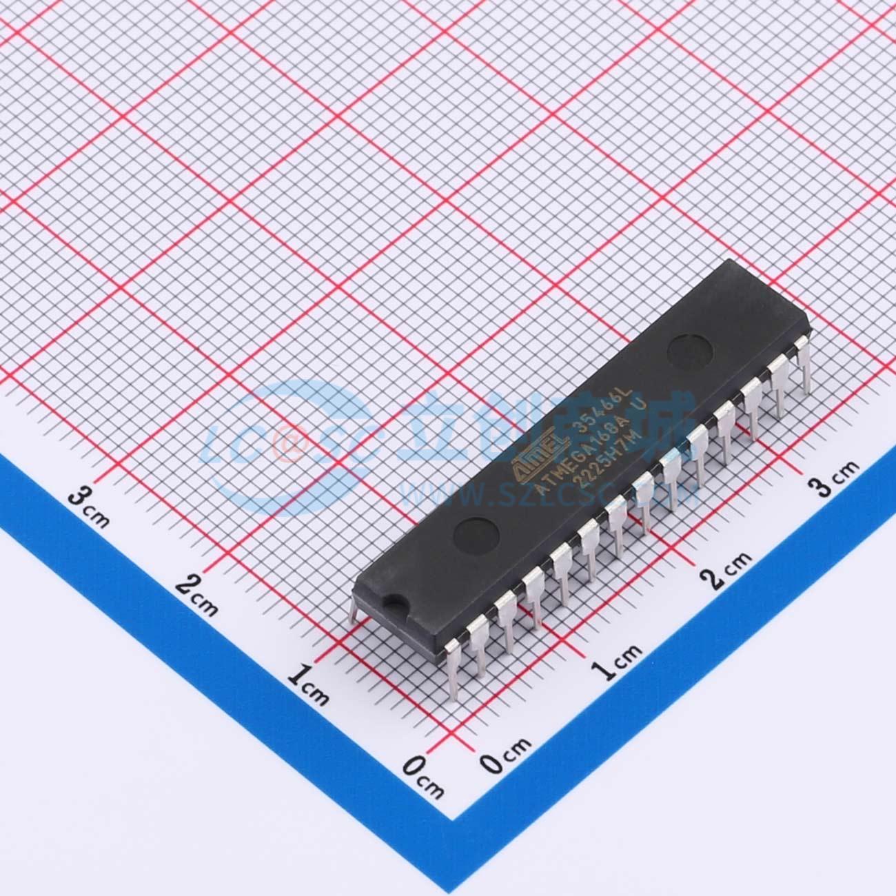 点击查看大图 ATMEGA168A-PU实物图