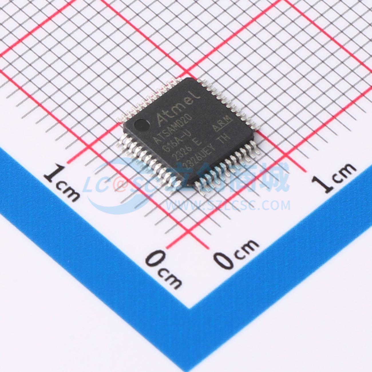 点击查看大图 ATSAMD20G16A-AUT实物图