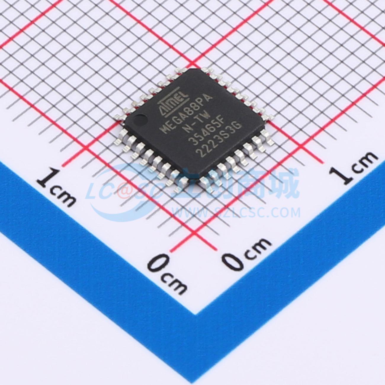 点击查看大图 ATMEGA88PA-AN实物图