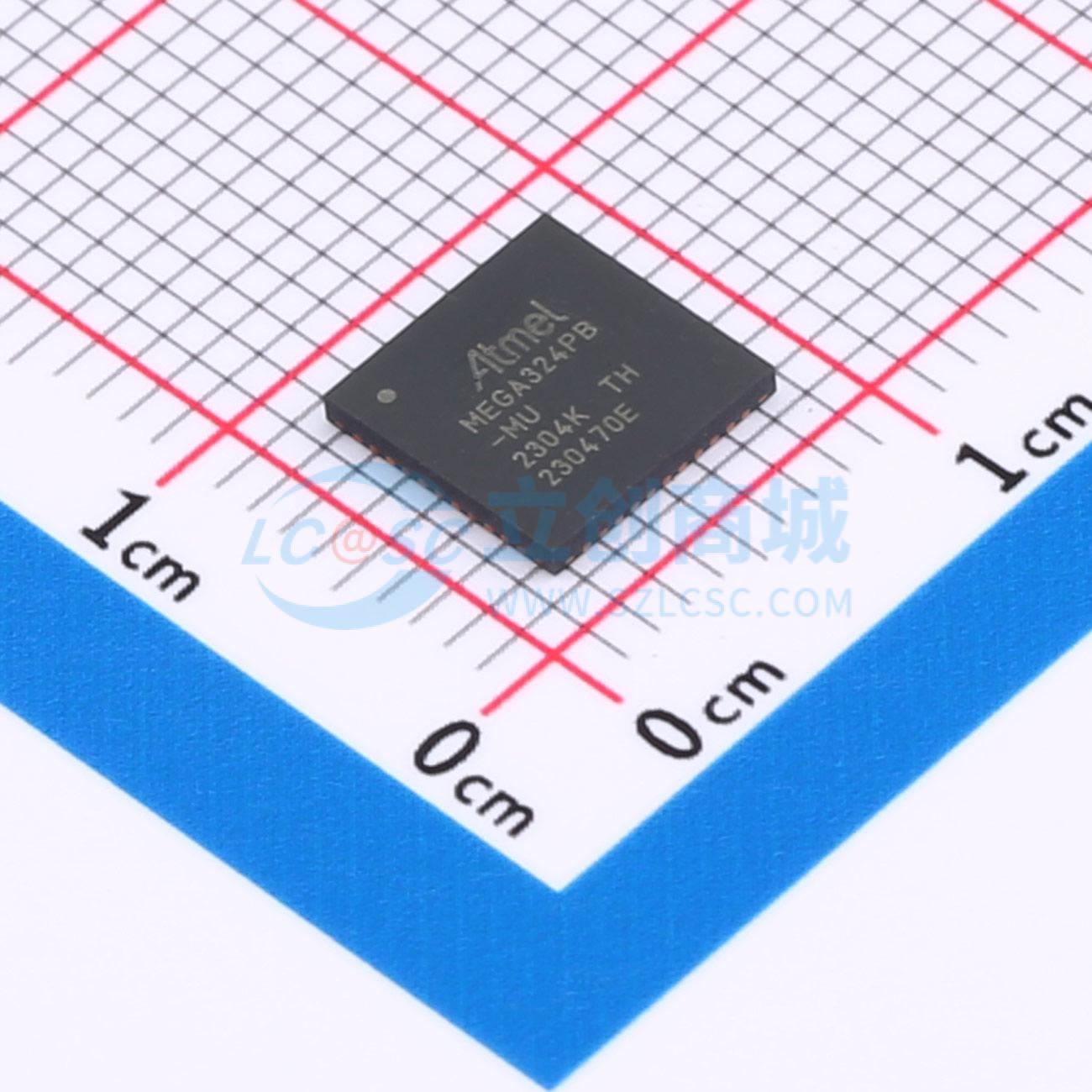 点击查看大图 ATMEGA324PB-MU实物图