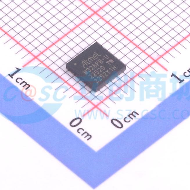 点击查看大图 ATMEGA328PB-MU实物图