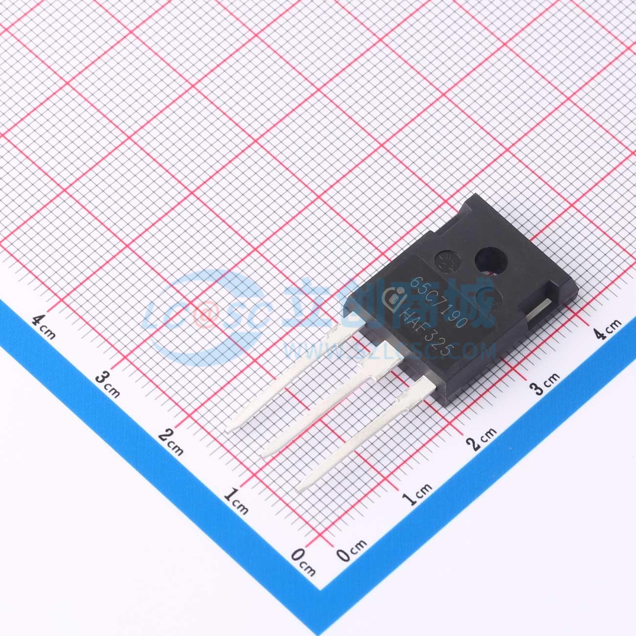 点击查看大图 IPW65R190C7实物图