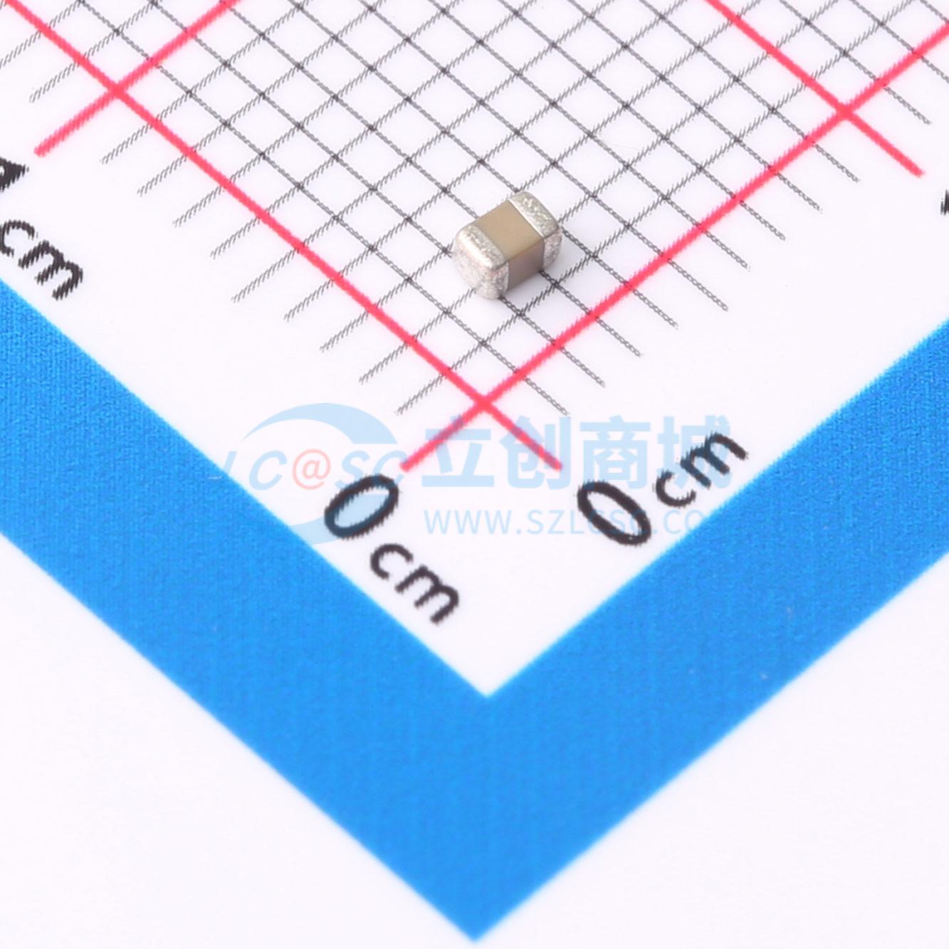 点击查看大图 C0805C105K4RACTU实物图