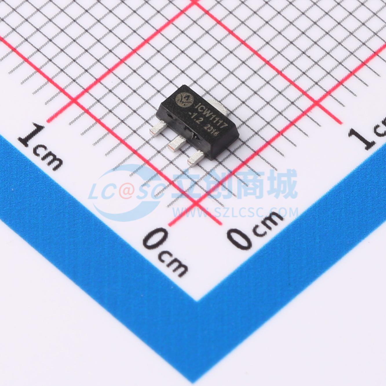 点击查看大图 ICW1117A12PG实物图