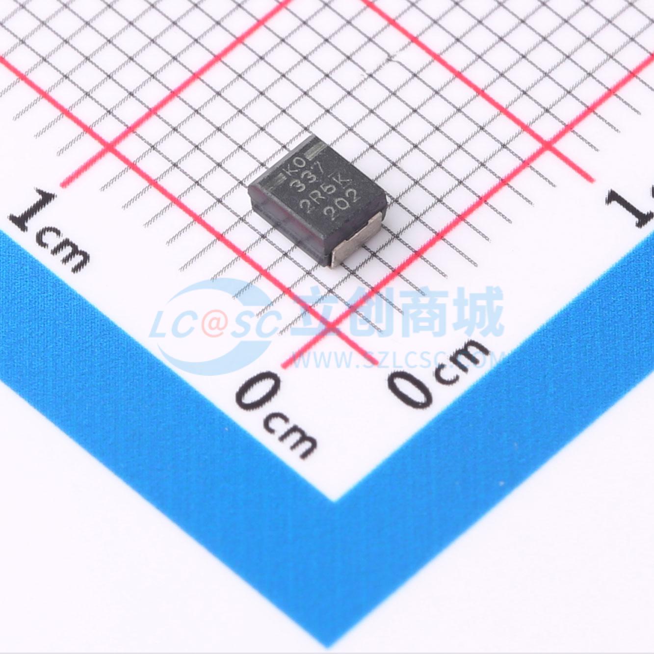 点击查看大图 T520B337M2R5ATE015实物图